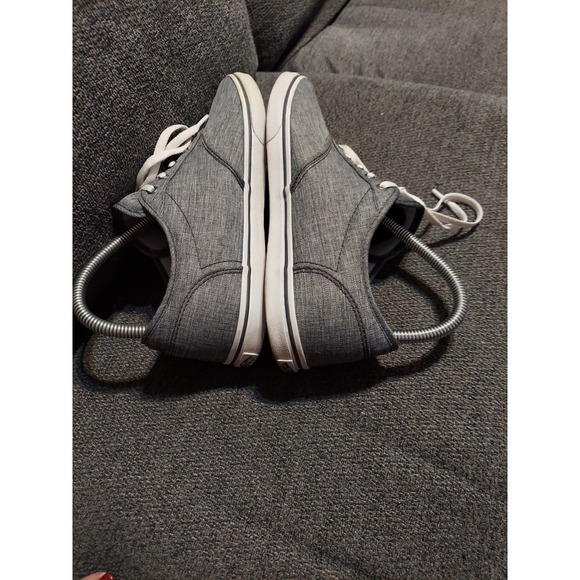 Vans Off The Wall Womens Old Skool Gray Low Top Lace Up Canvas Sneakers Size 8 - Picture 4 of 7